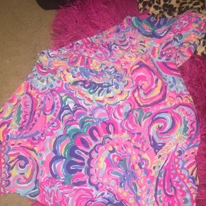 Lily Pulitzer off the shoulder shirt